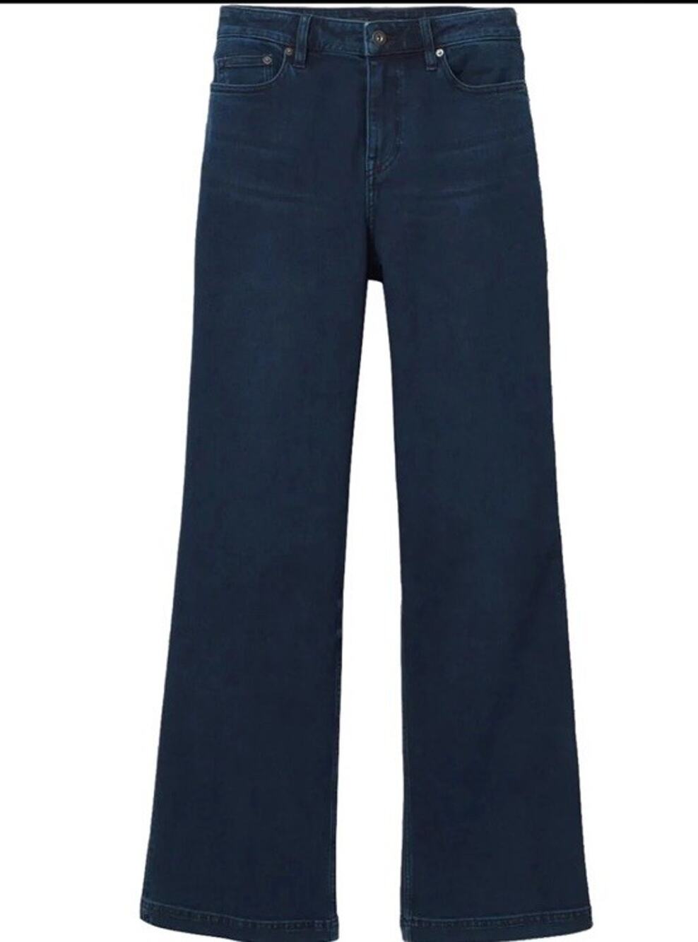 Prana Women Tukino Jean Sz 4 Deep Blue Stretch 1961661 32" Inseam NWT $119
